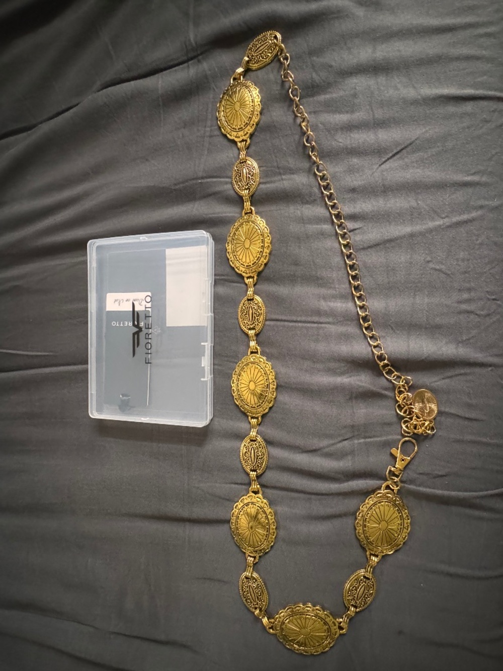 Gold Western Belt
